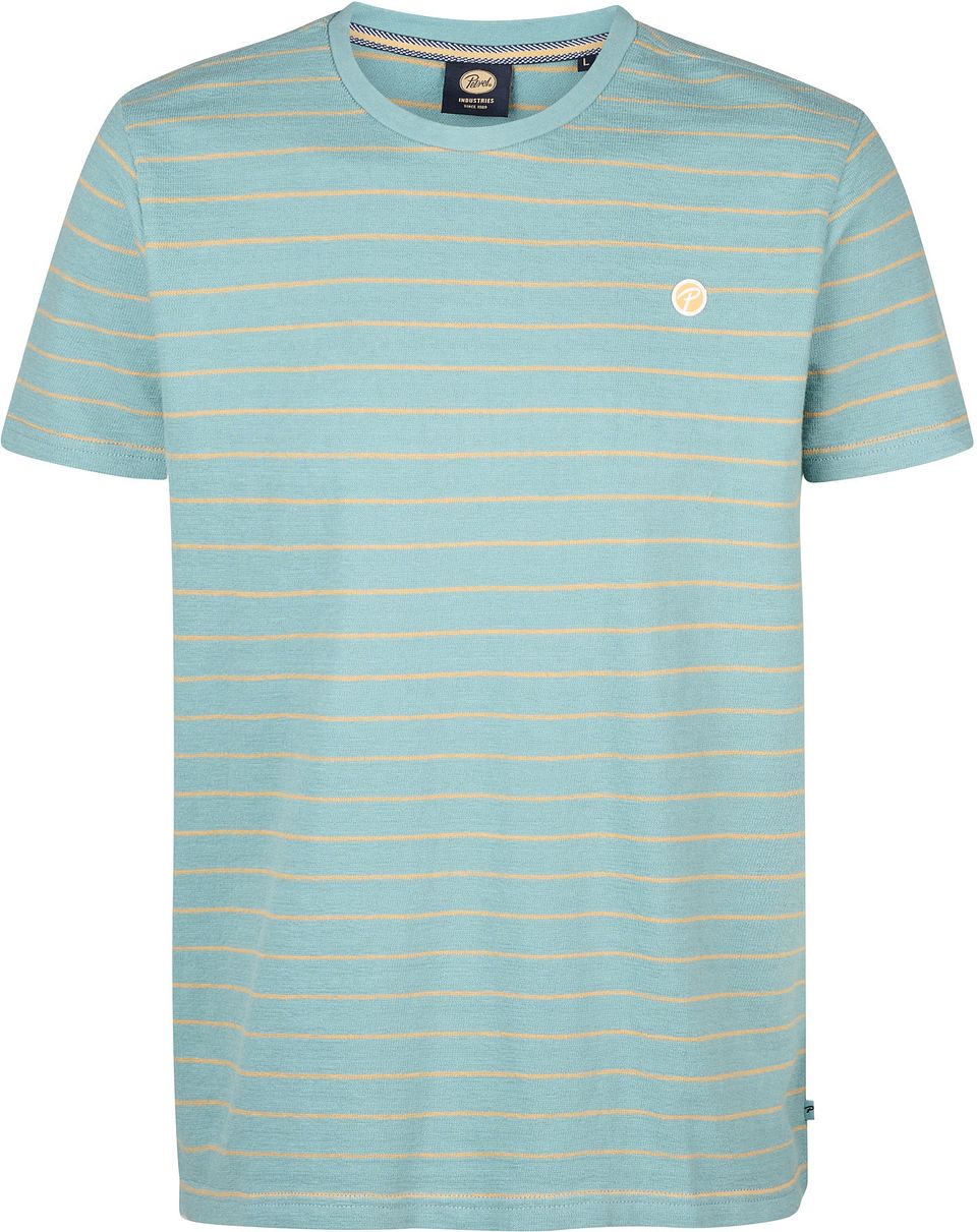 Stickad T-shirt Mahi Ocean Blå Storlek