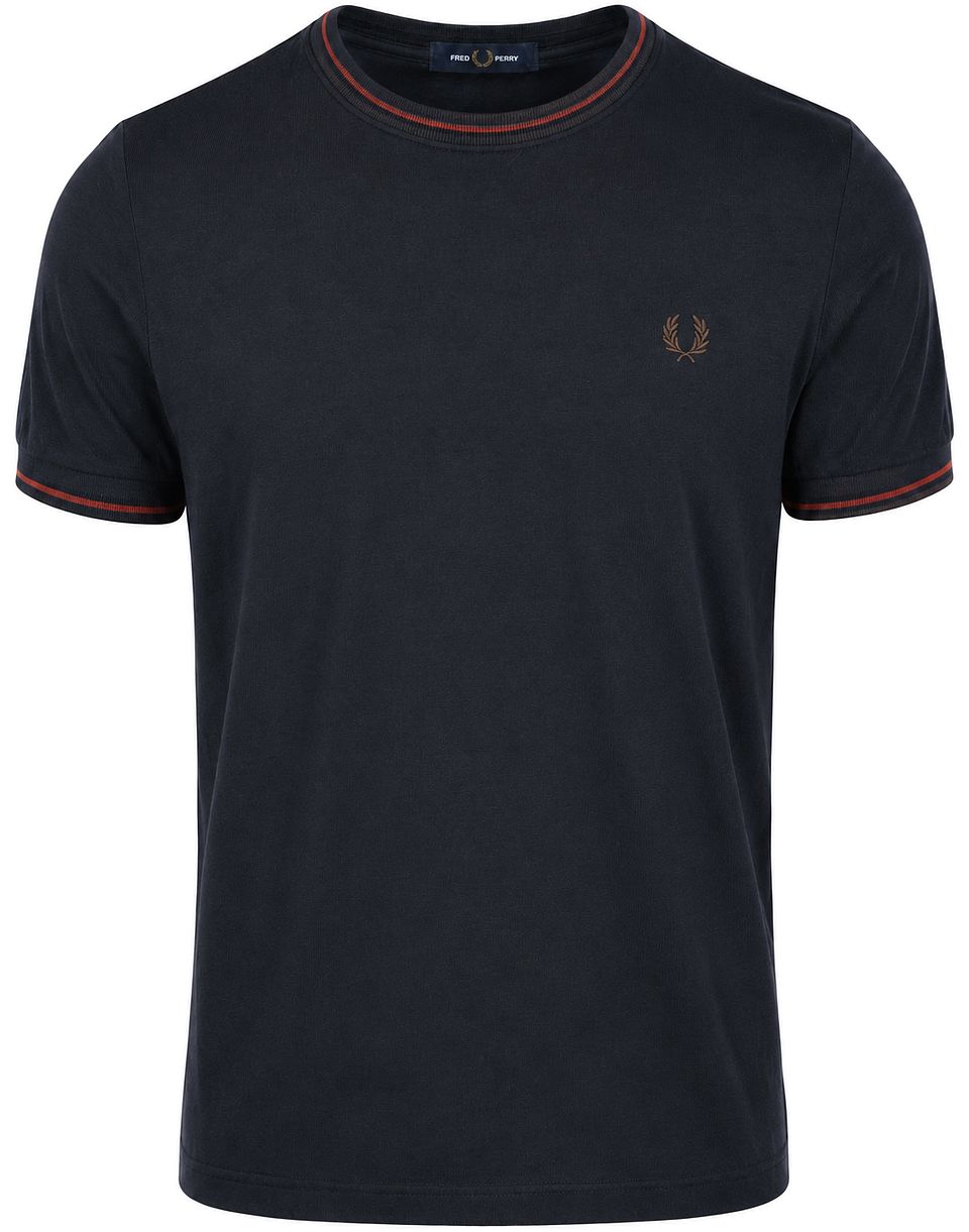 Twin Tipped T-shirt Navy 75C Mörkblå Blå Storlek
