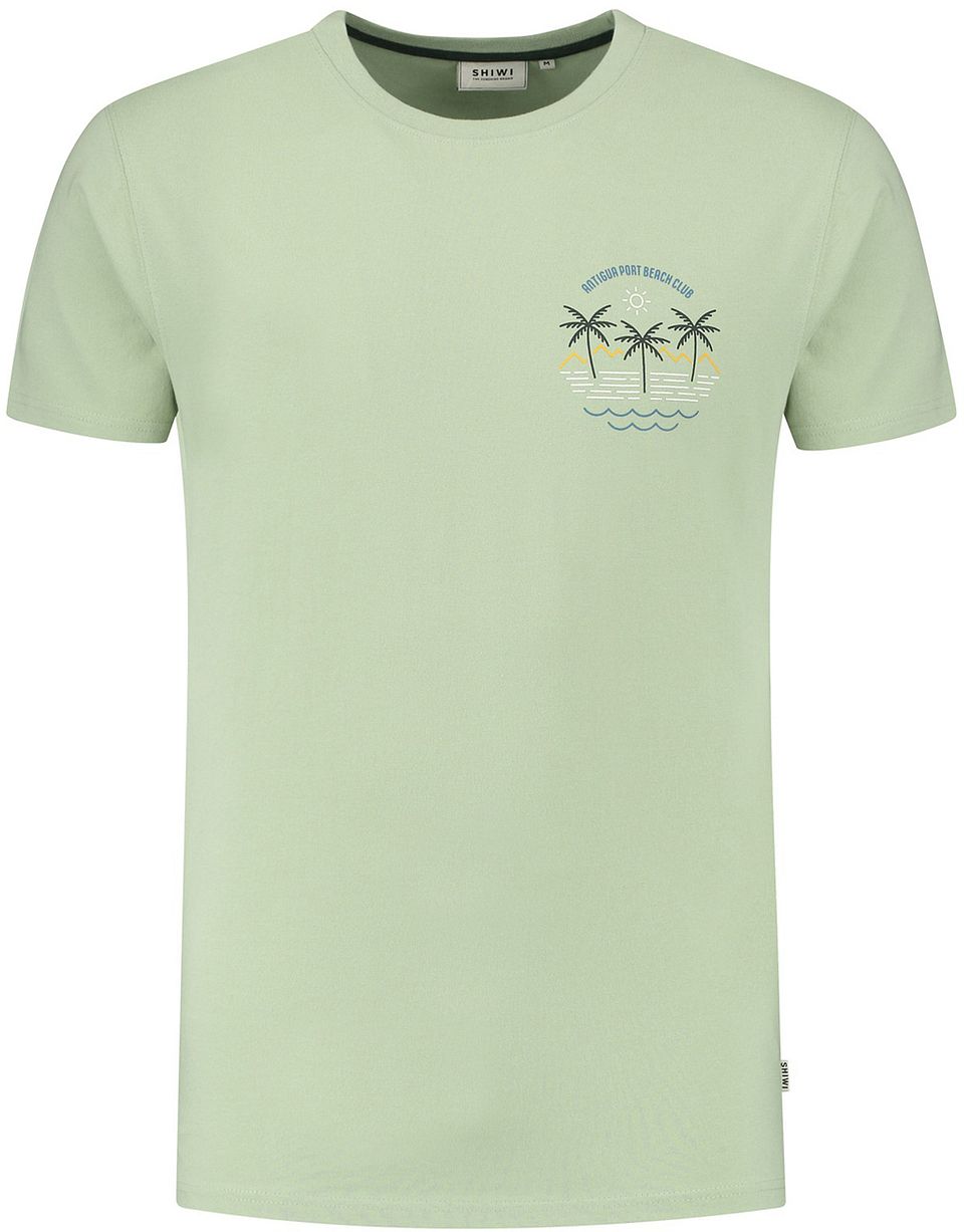 T-shirt Antigua Port Grön Storlek