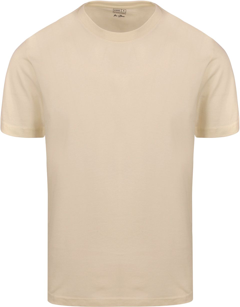 The Steve T-shirt Beige Storlek