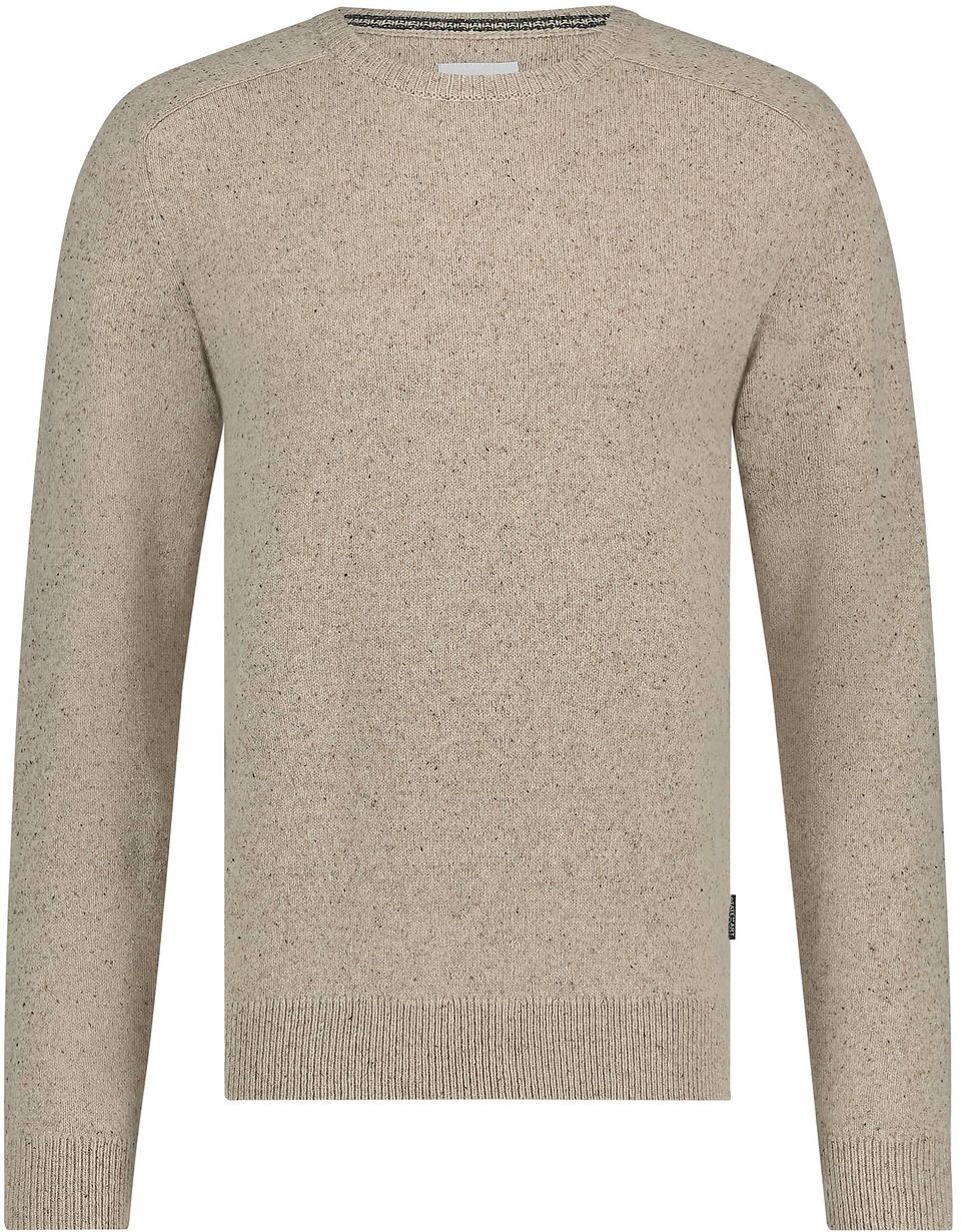 Tröja Donegal Melange Beige Storlek