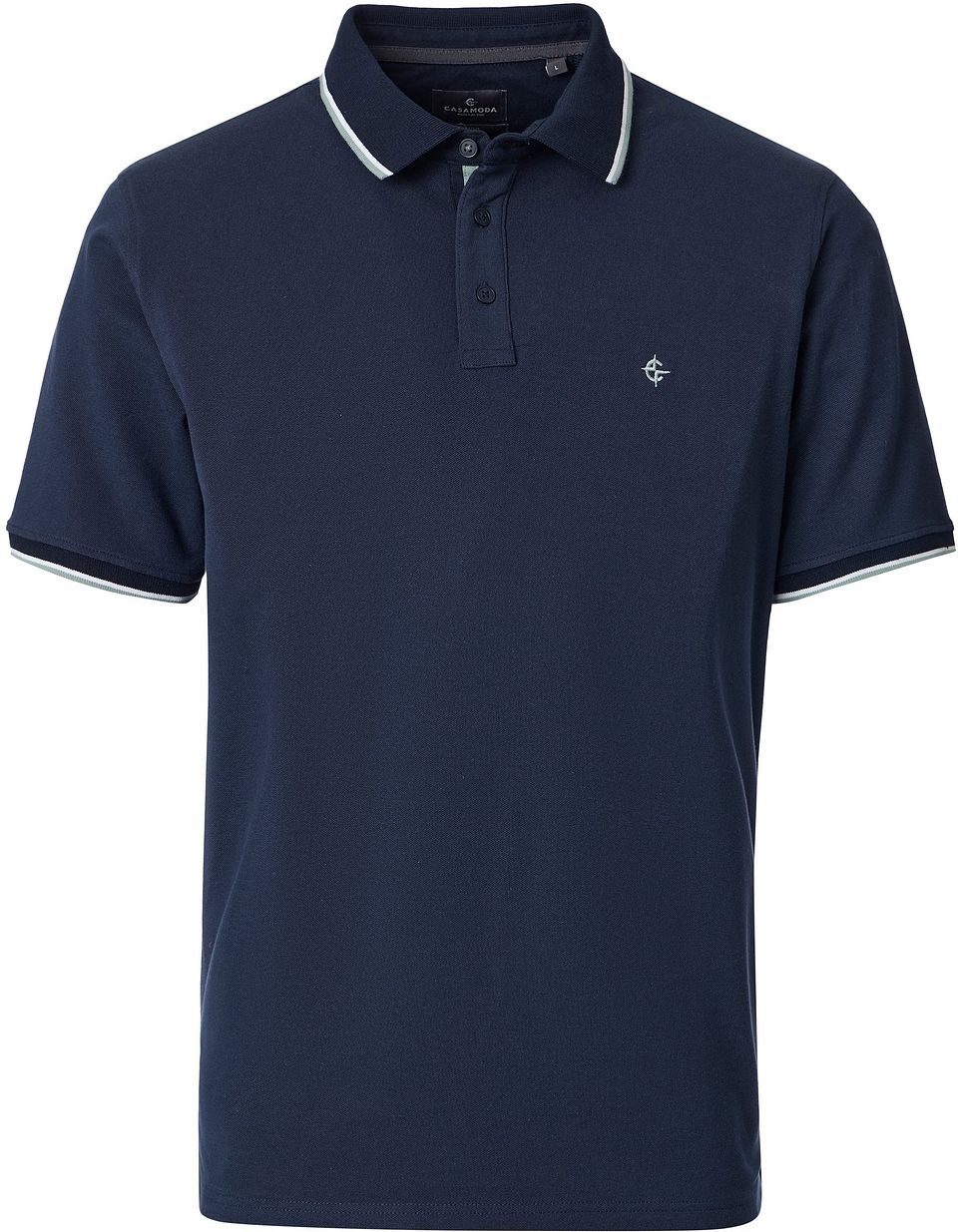 Polo Piqué Contrast