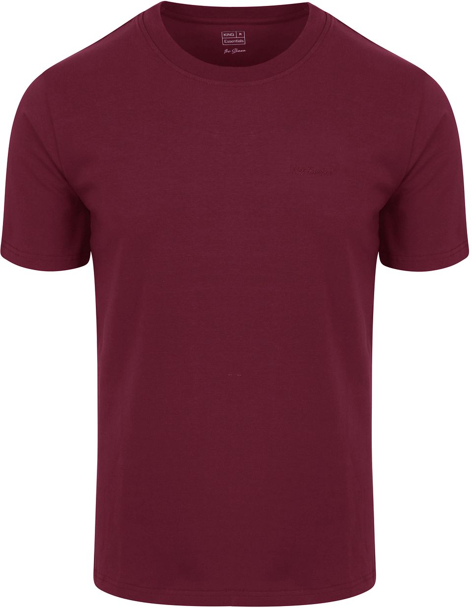 The Shawn T-Shirt Rödvin Bourgogne Röd Storlek