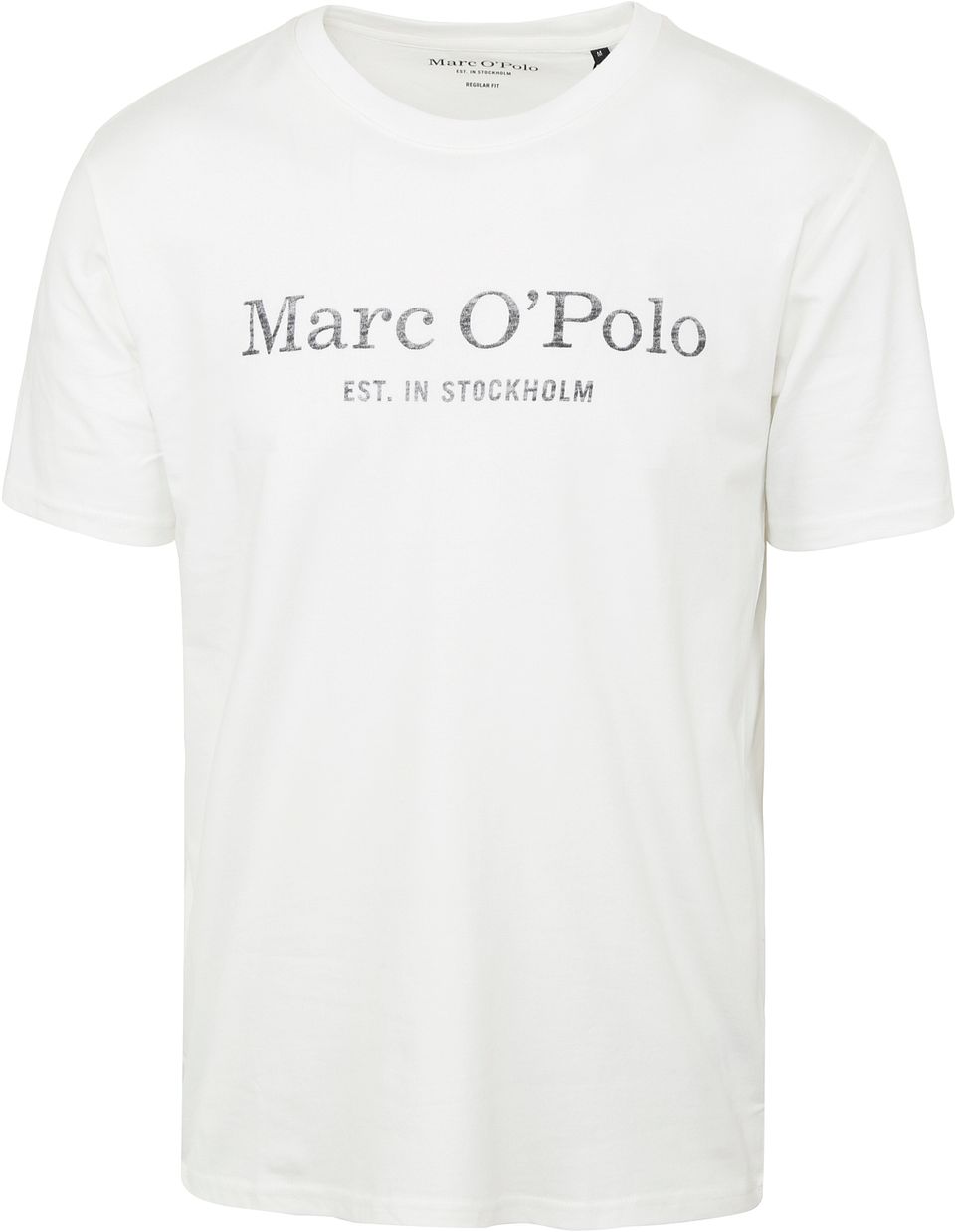 T-shirt med Logga i Vitt Vit Storlek