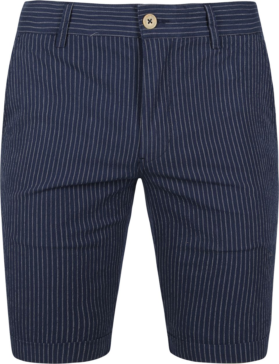 Aswin Shorts Randig Blå Mörkblå Storlek