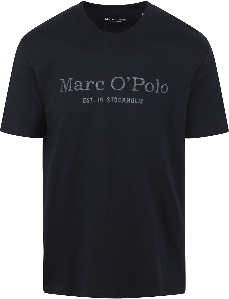 T-shirt med Logga i Mörkblått