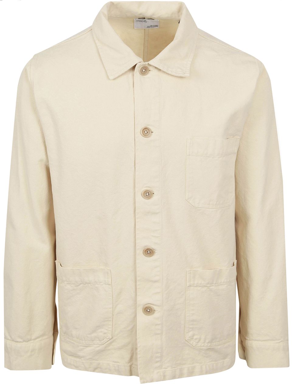 Överskjorta Krämvit Off-White Beige Storlek