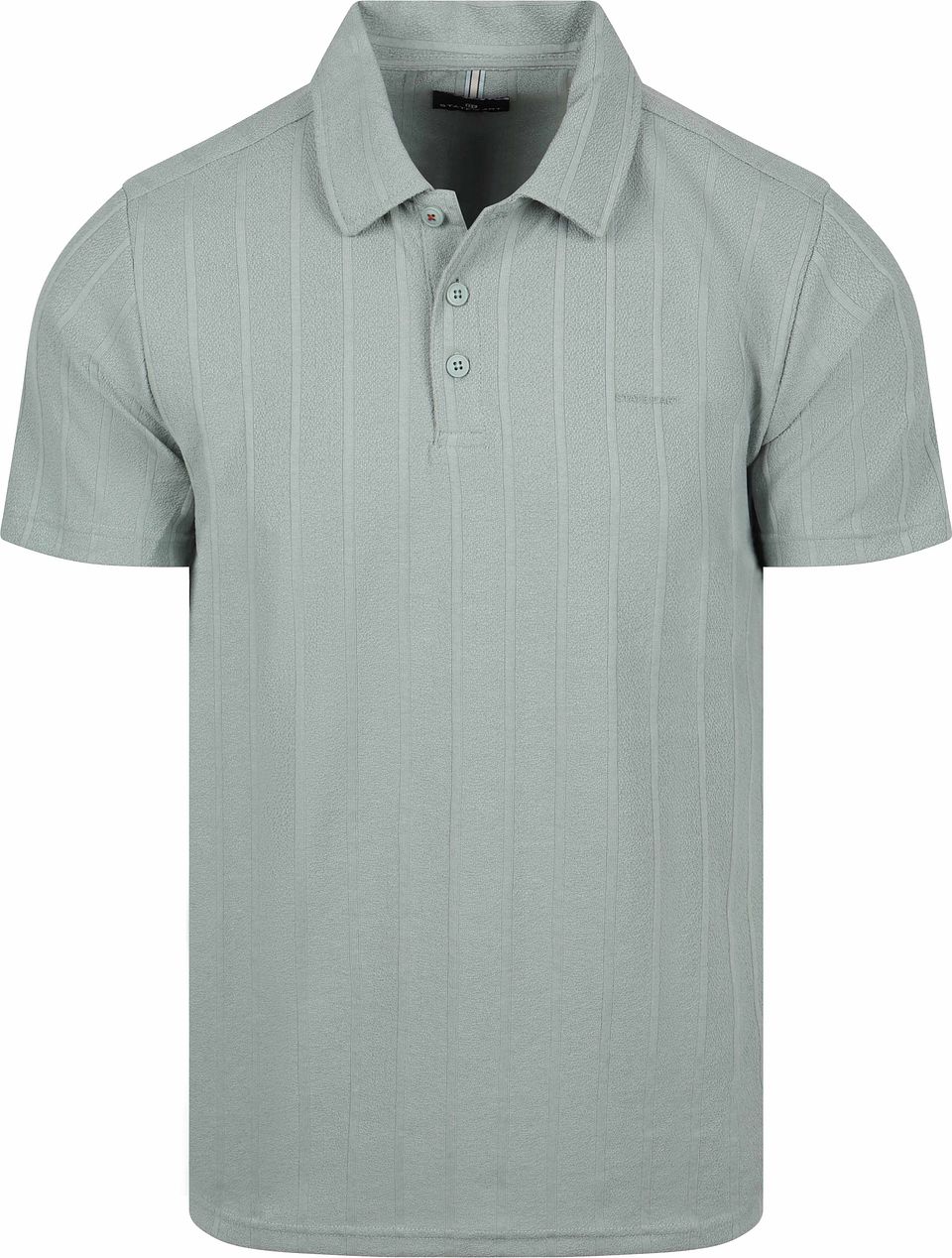 Poloshirt Jersey Drop Needle Jade Grön Storlek