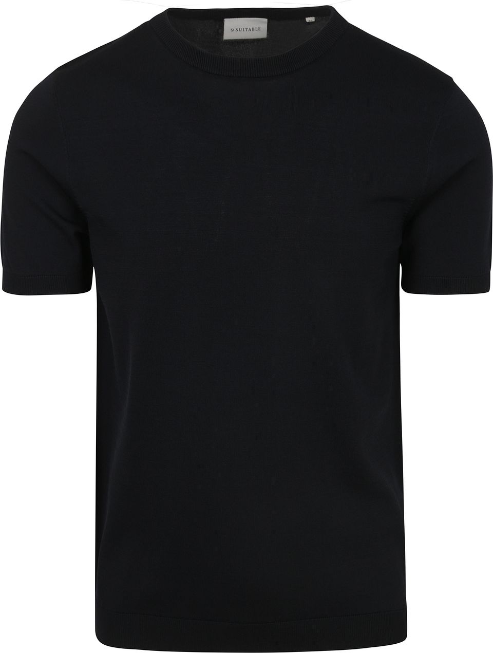Stickad T-shirt Wap Navy Blå Mörkblå Storlek