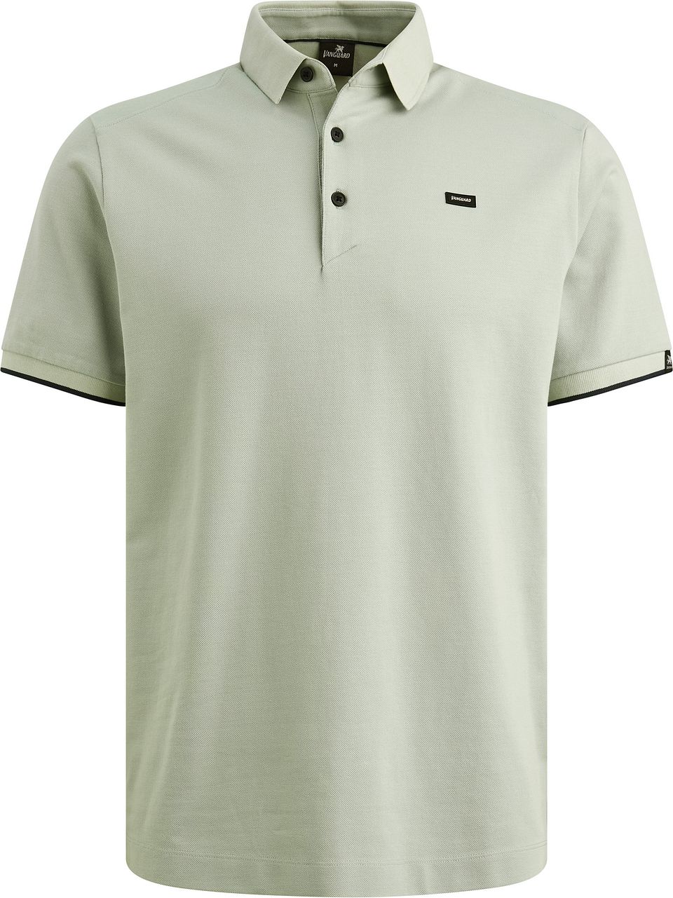 Piqué Poloshirt Aqua Gray Grön Storlek