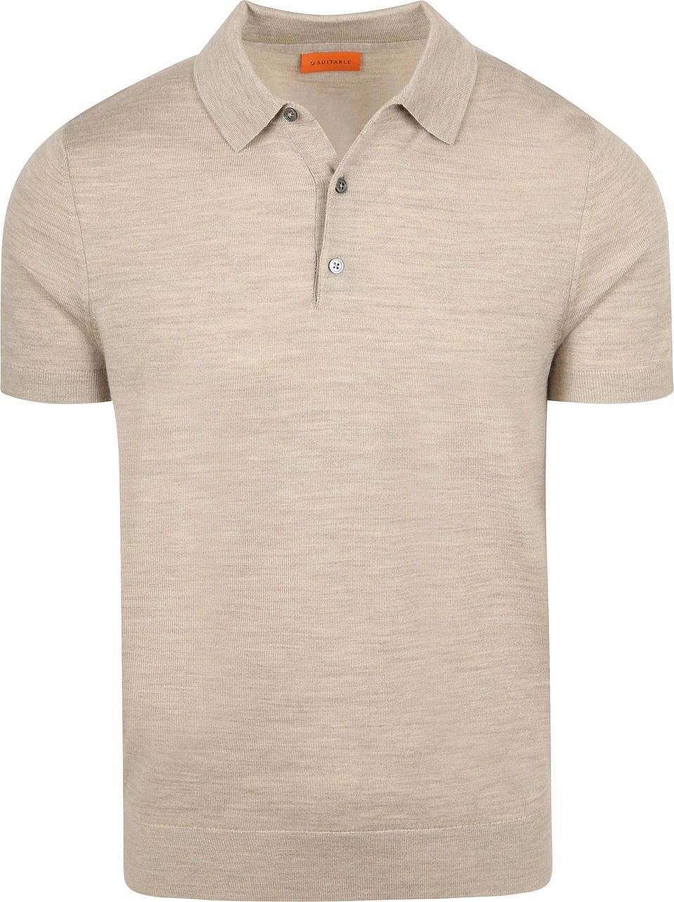 Polo Rishi Merino Beige Storlek