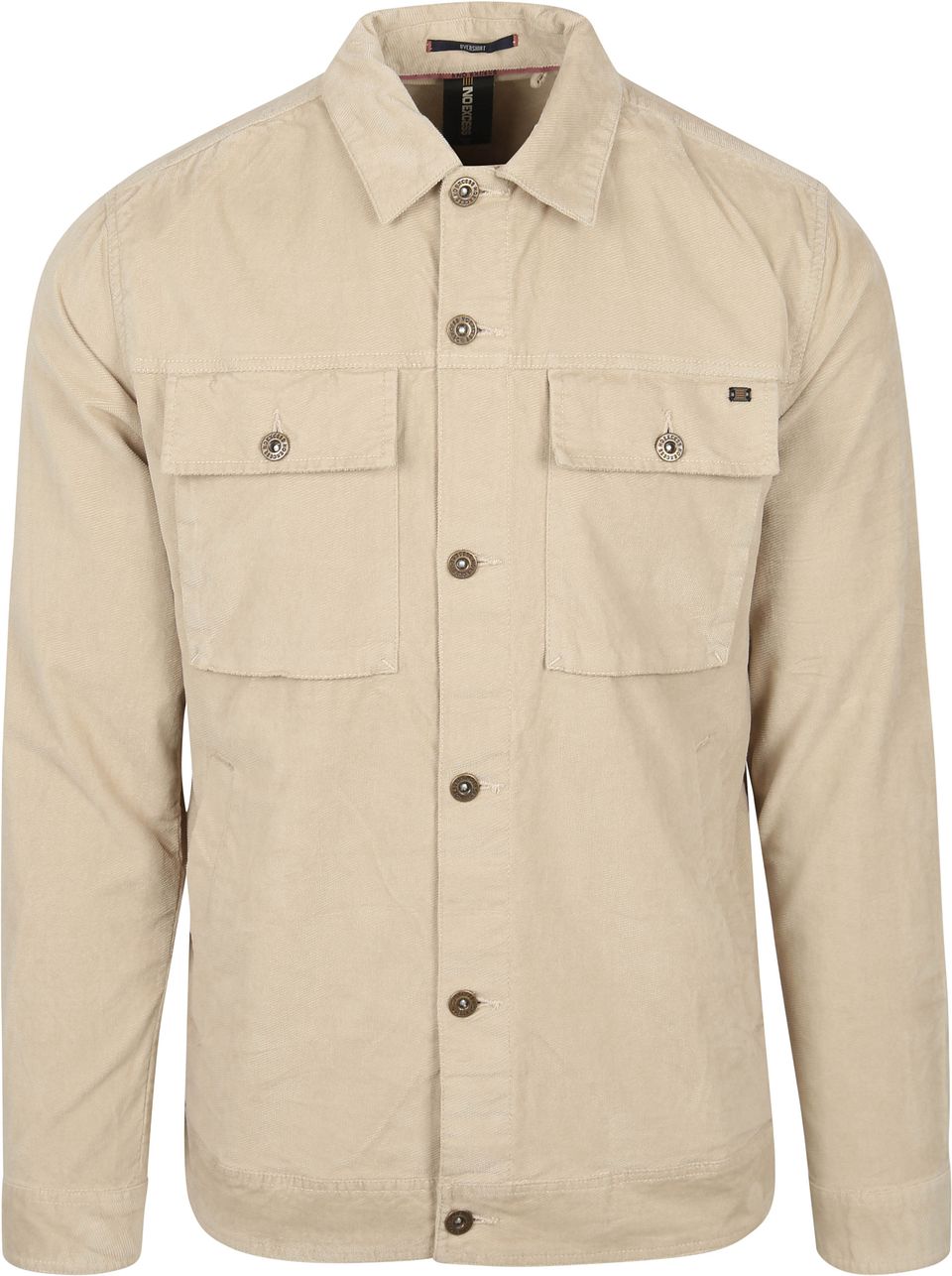 Overskjorta Beige Storlek