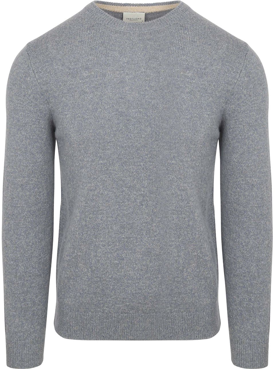 Pullover Wool Blend Blå Storlek