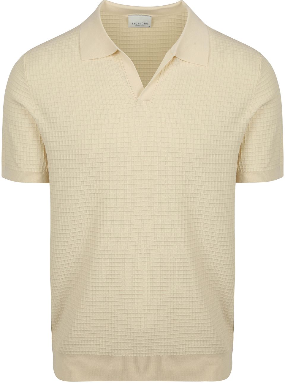 Polo Riva Structure Ecru Off-White Beige