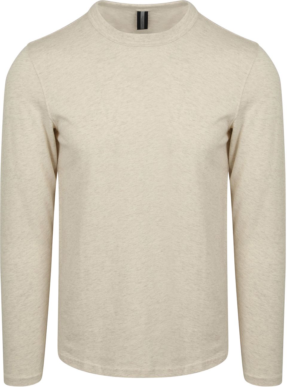 Långärmad T-shirt Ecru Beige Off-White Storlek