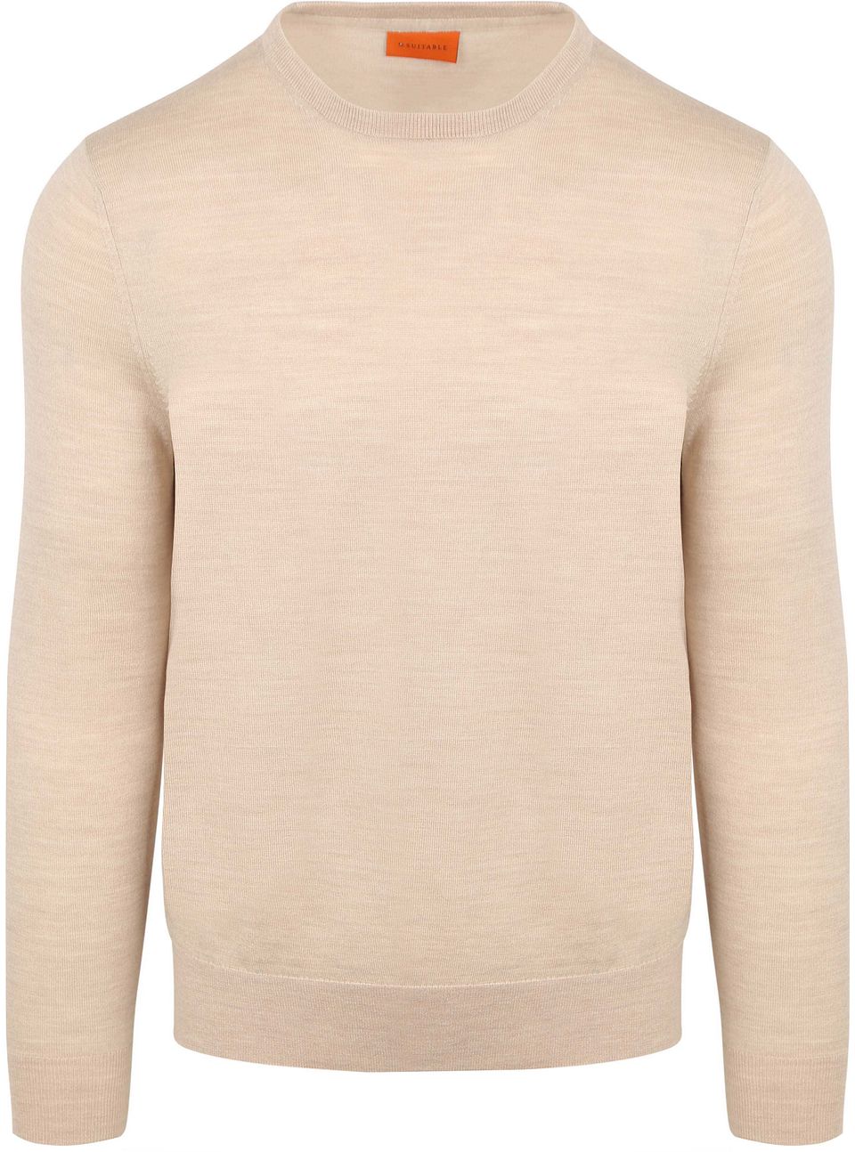 Merino Pullover Ecru Beige Off-White