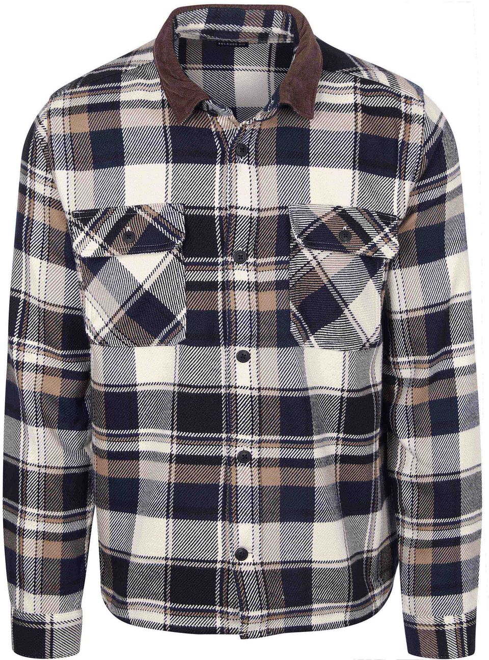 Barbour Surchemise Plaid Grasmoor Marine MSH5646-NY91 commander en