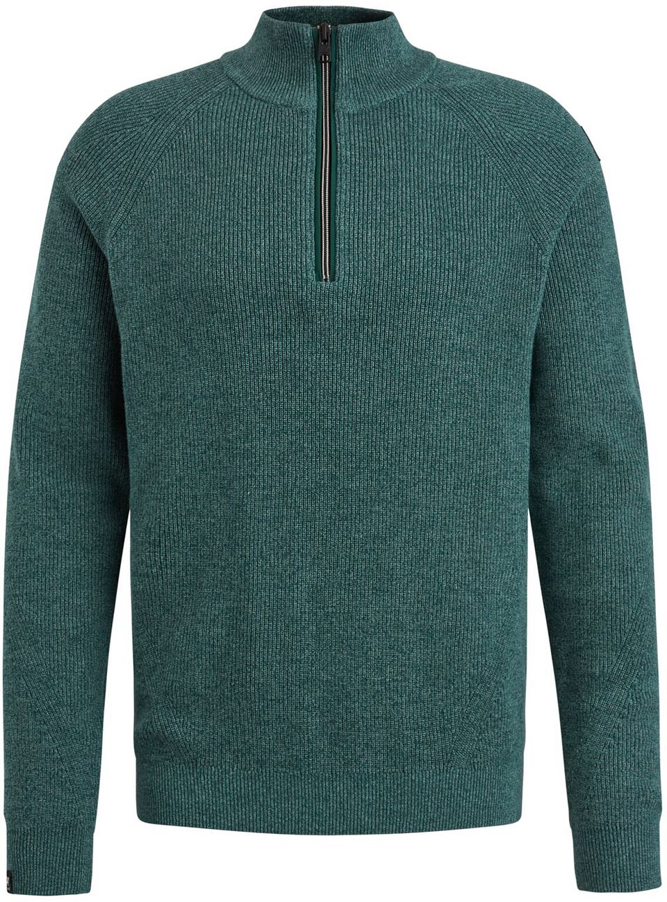 Half Zip-tröja i grönt Grön Storlek