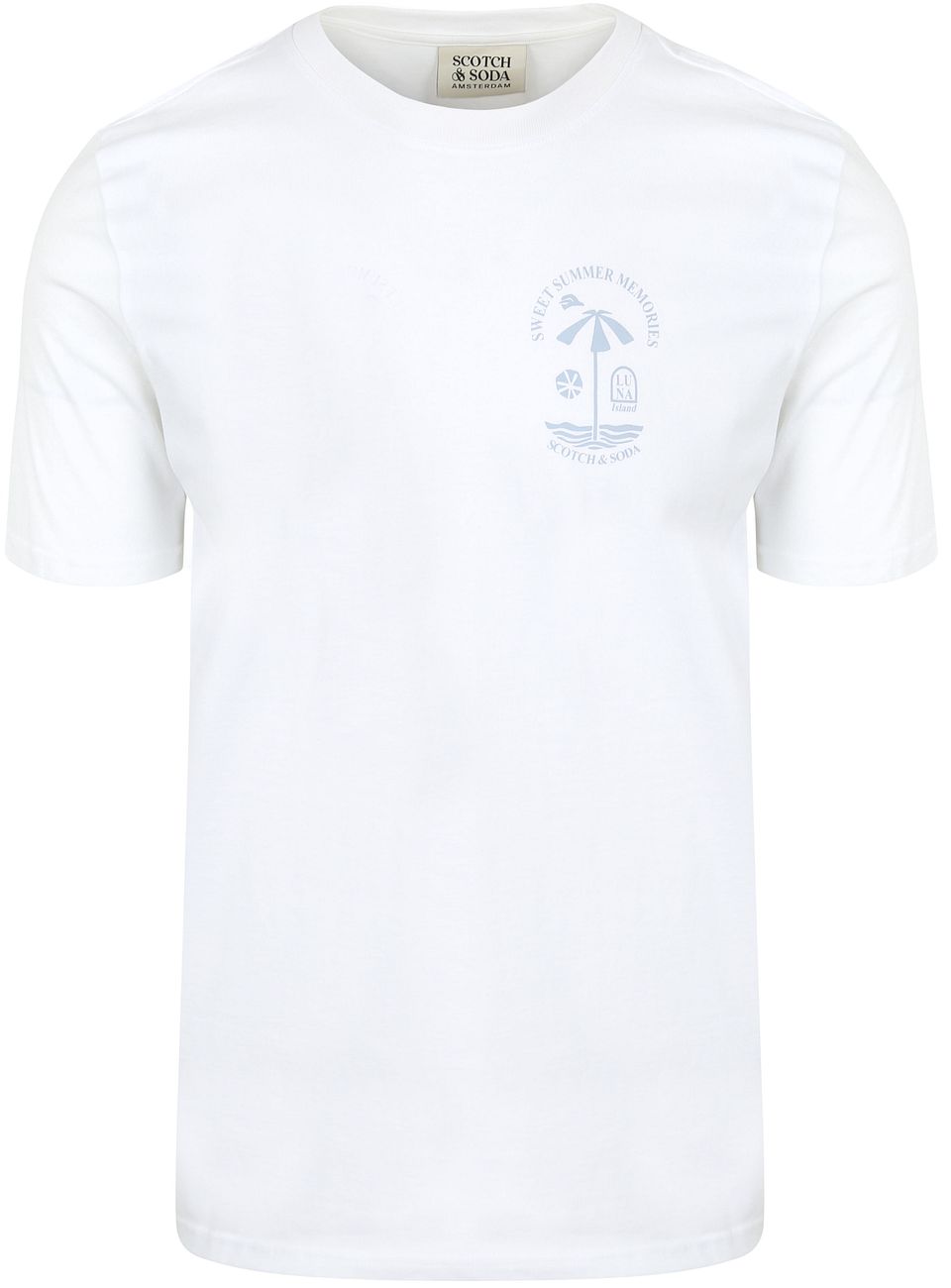 Logotyp T-shirt Vit Storlek