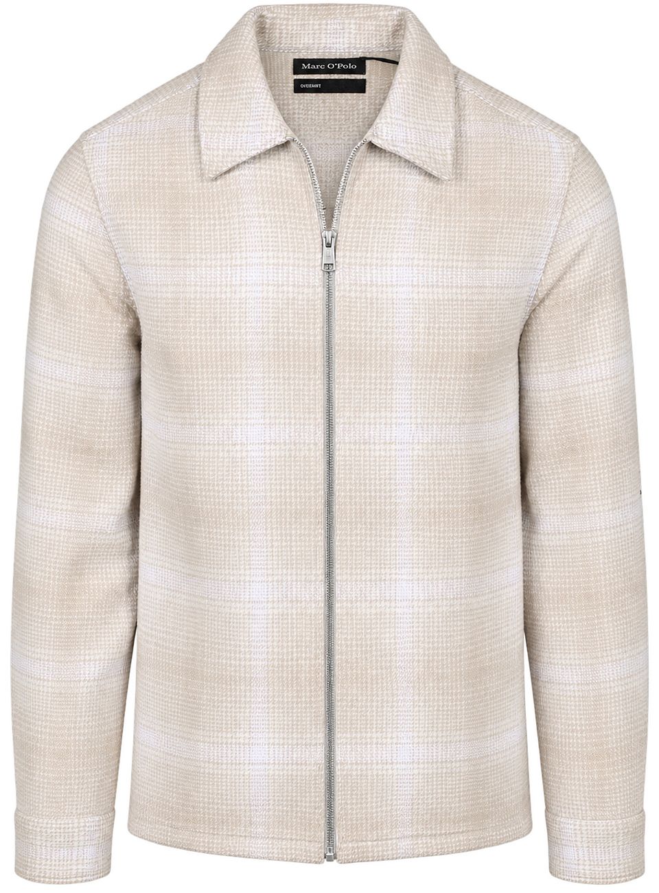 Overshirt Woven Mellanbeige