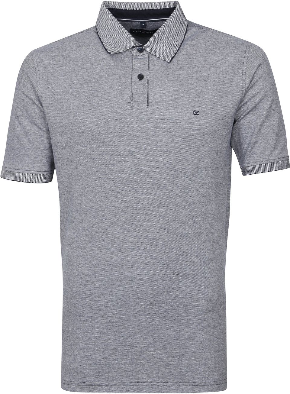 Polo Stretch Melange Blå Mörkblå Storlek