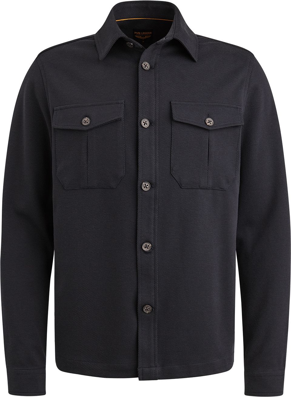 Overshirt Comfort Heavy Twill Marinblå Blå Mörkblå Storlek