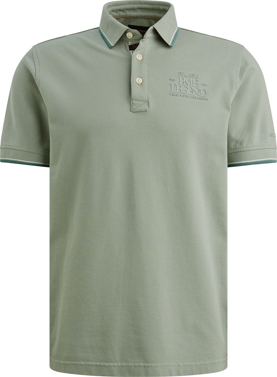 Piqué Poloshirt Iceberg Grön Storlek