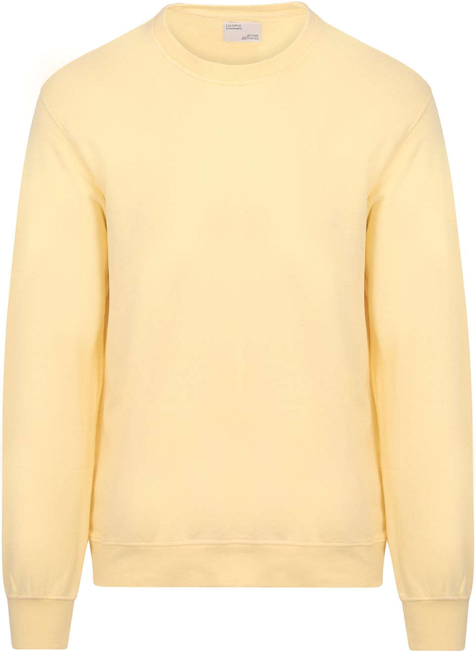 Sweatshirt Soft Yellow Gul Storlek