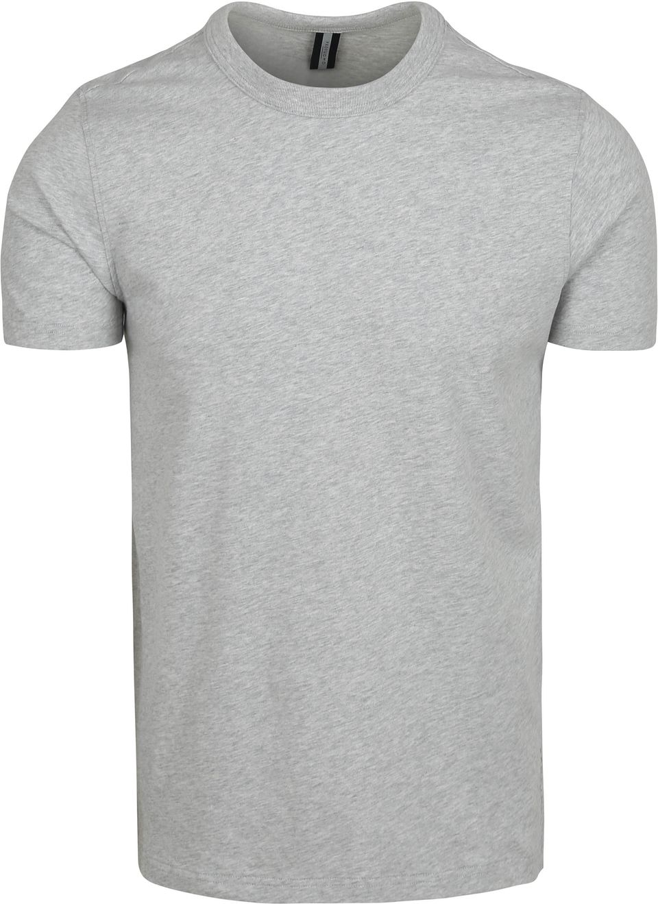 T-shirt Melange Grå Storlek
