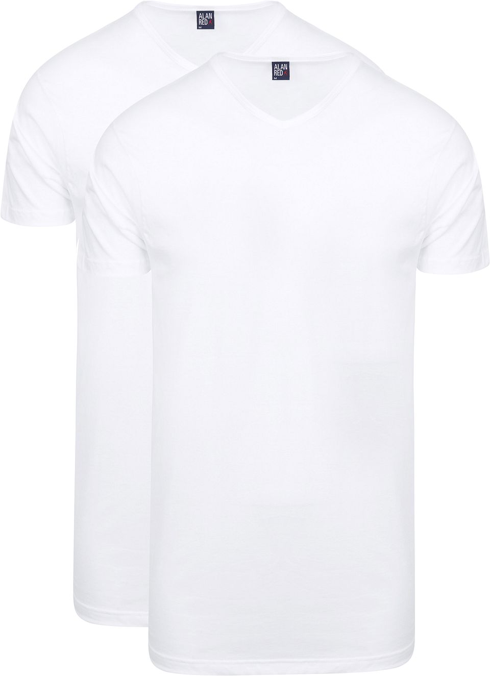 Vermont Extra Lång T-shirt (2-pack) Vit Storlek