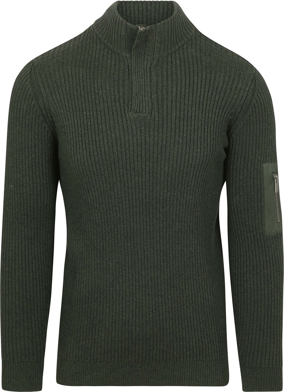 Mou Half Zip Tröja Grön Mörkgrön Storlek