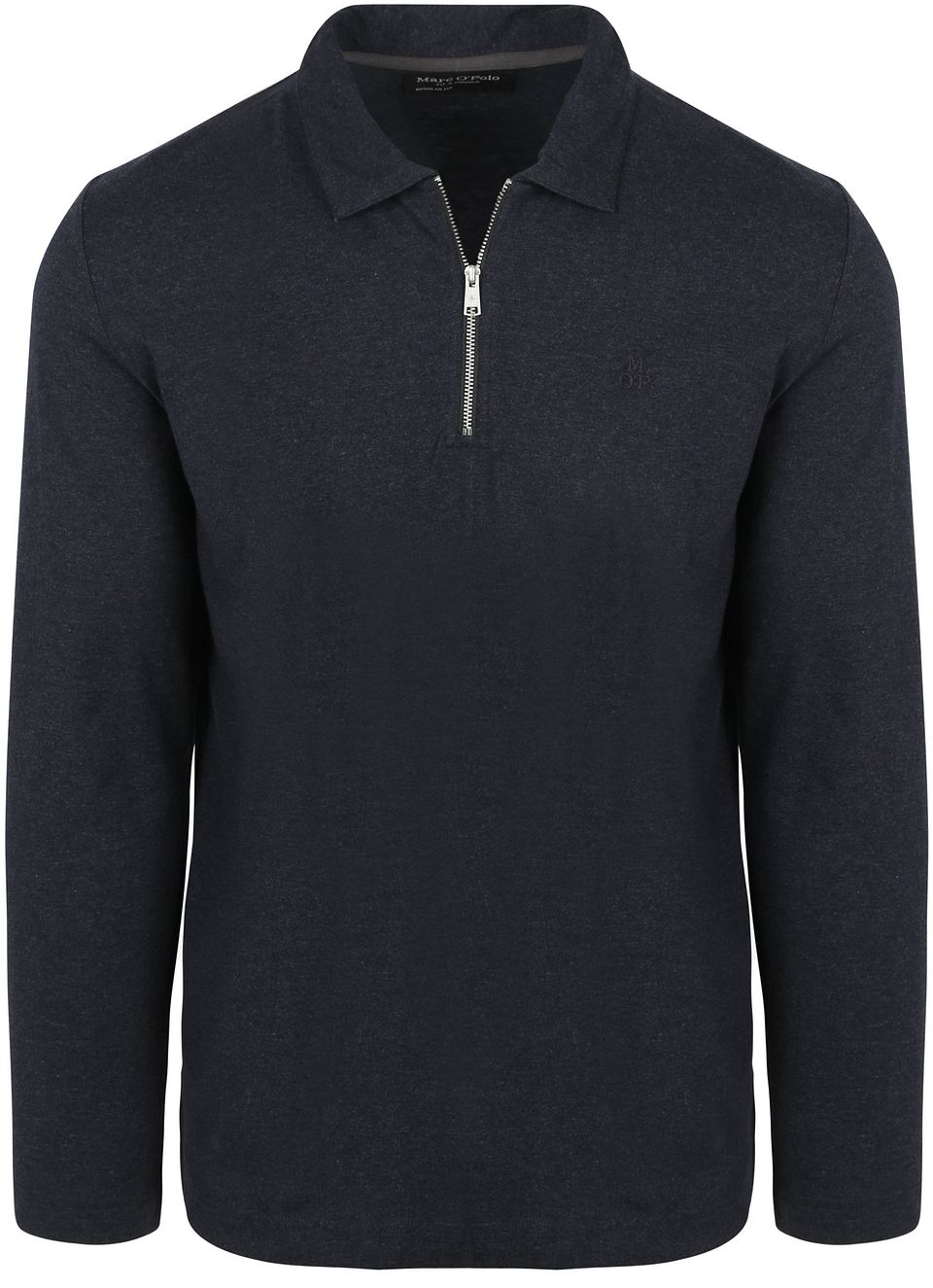 Långärmad Halvzip Polo