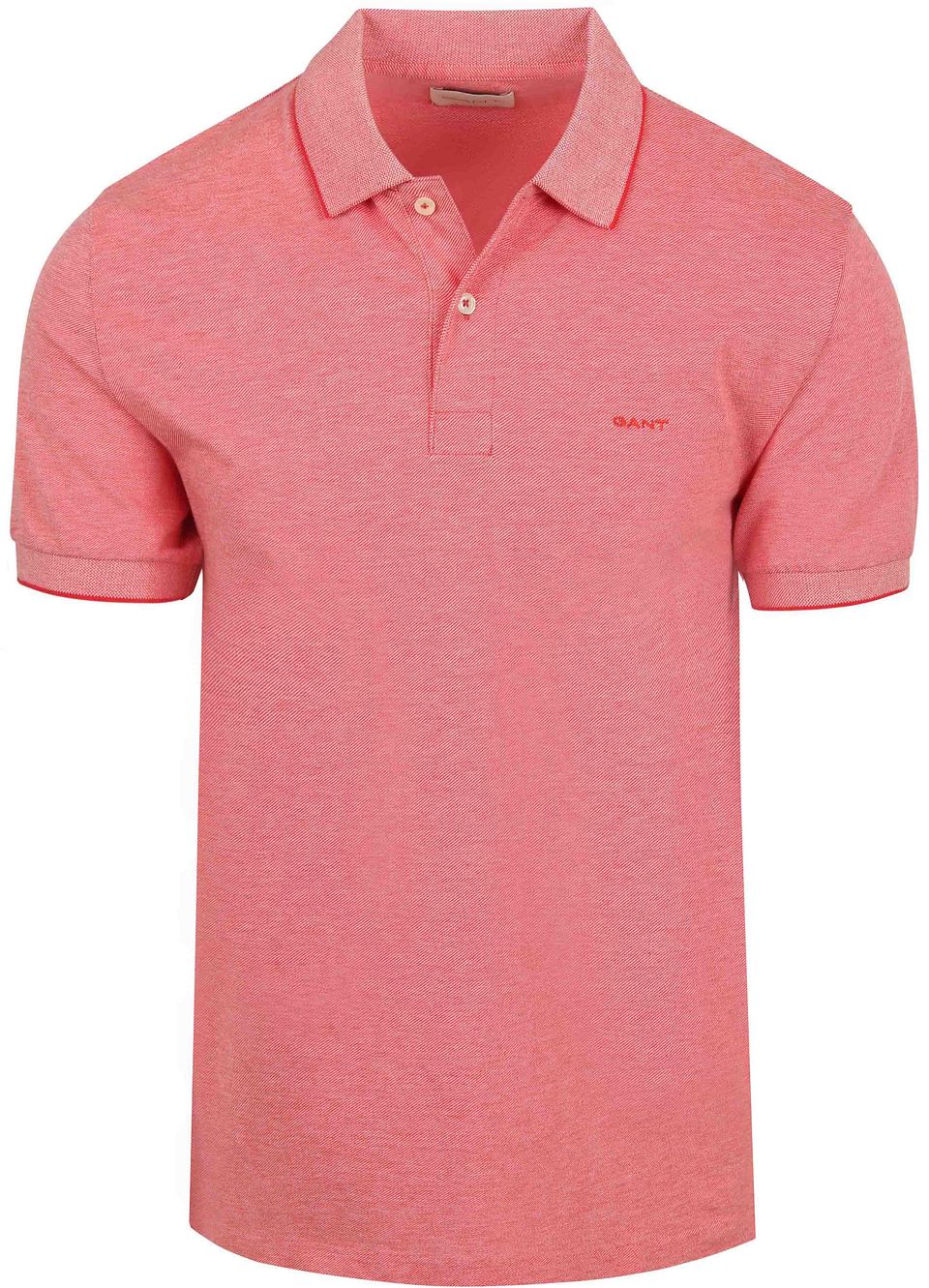 2Tone Piké Pikétröja Röd Rosa Storlek