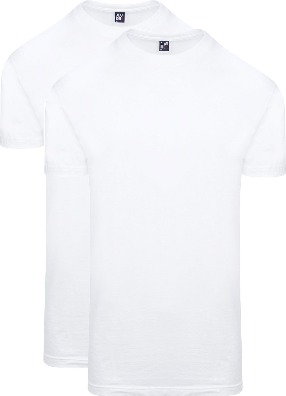 T-shirt Virginia Extra Long (2-pack) Vit Storlek