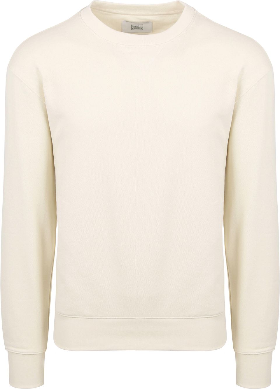 The George Sweater Ecru Off-White Vit Storlek