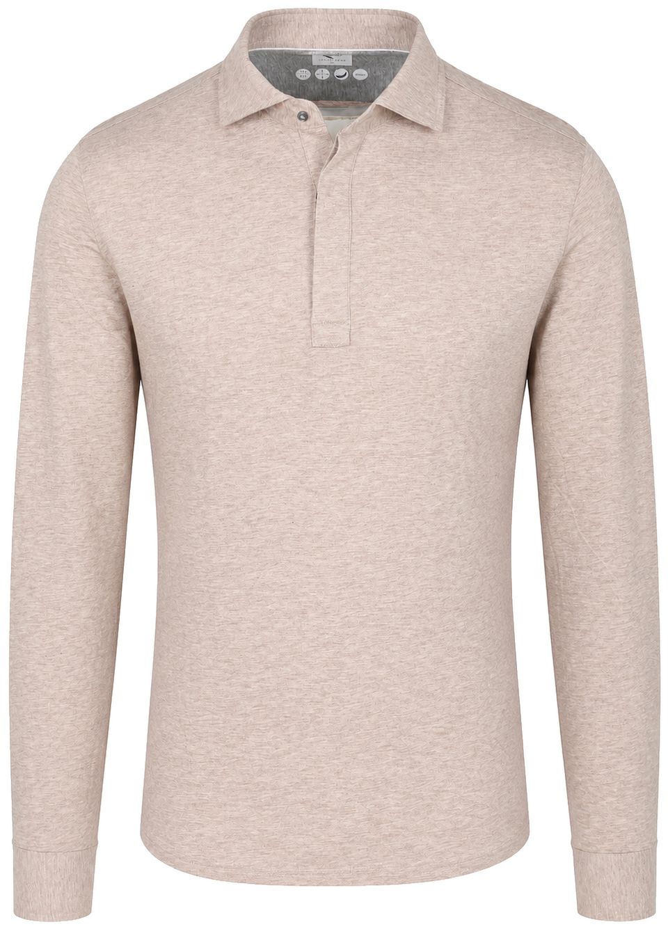 R2 Polo Camicia Single Jersey Melange
