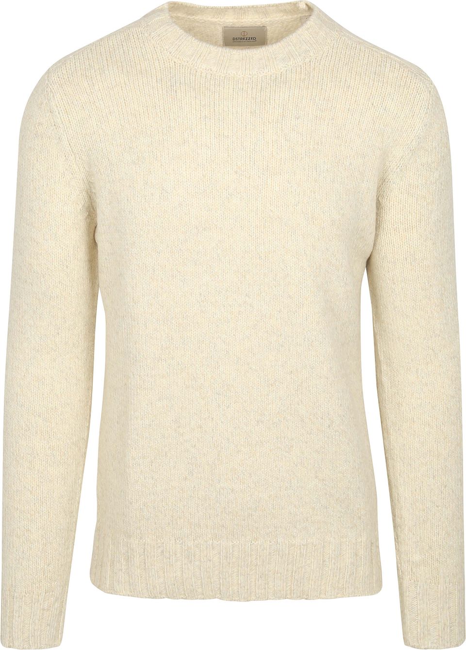 Tröja Per Melerad Benvit Beige Off-White Storlek