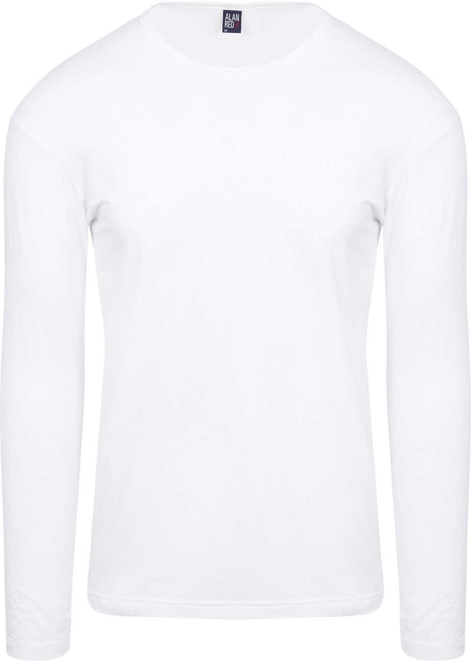 Olbia långärmad T-shirt, vit (1-pack) Vit Storlek