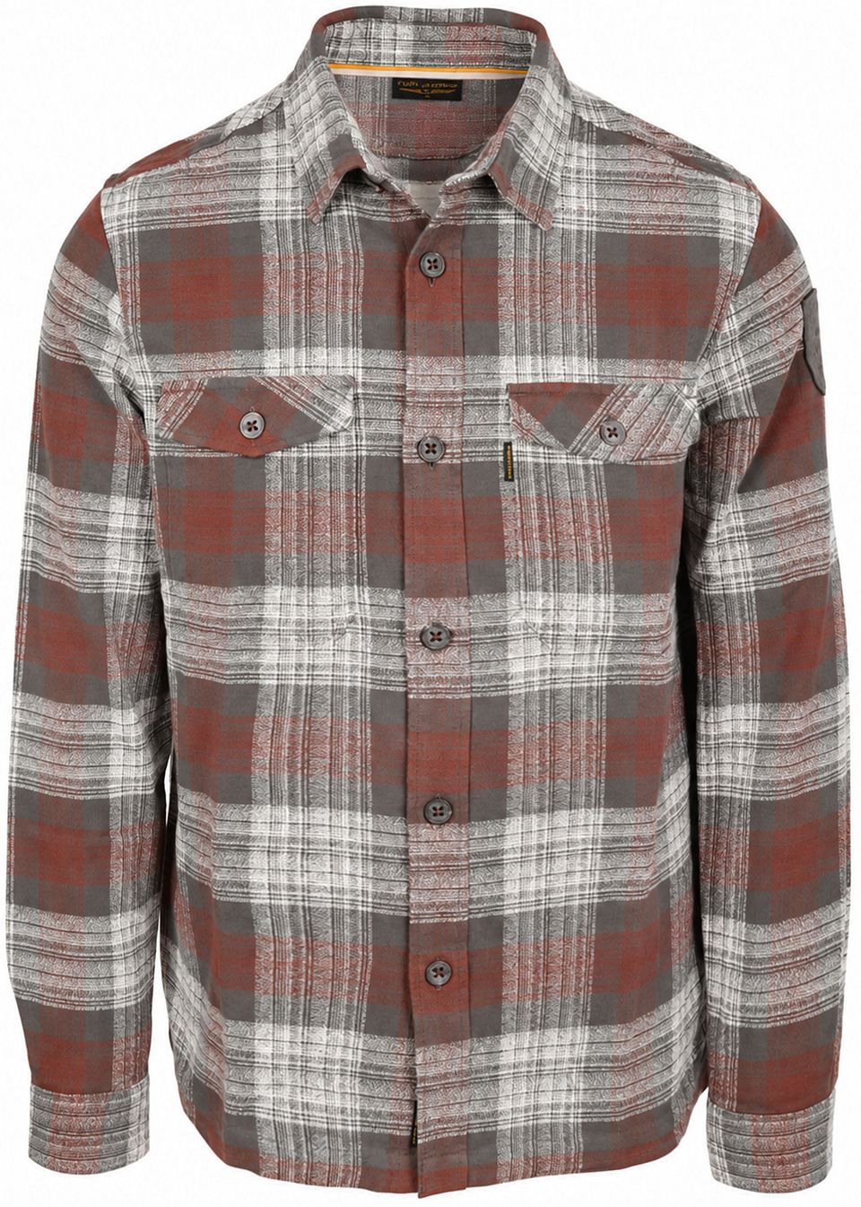 Overshirt Check Grindle Flerfärgad Grön Mångfärgad Antracit Röd