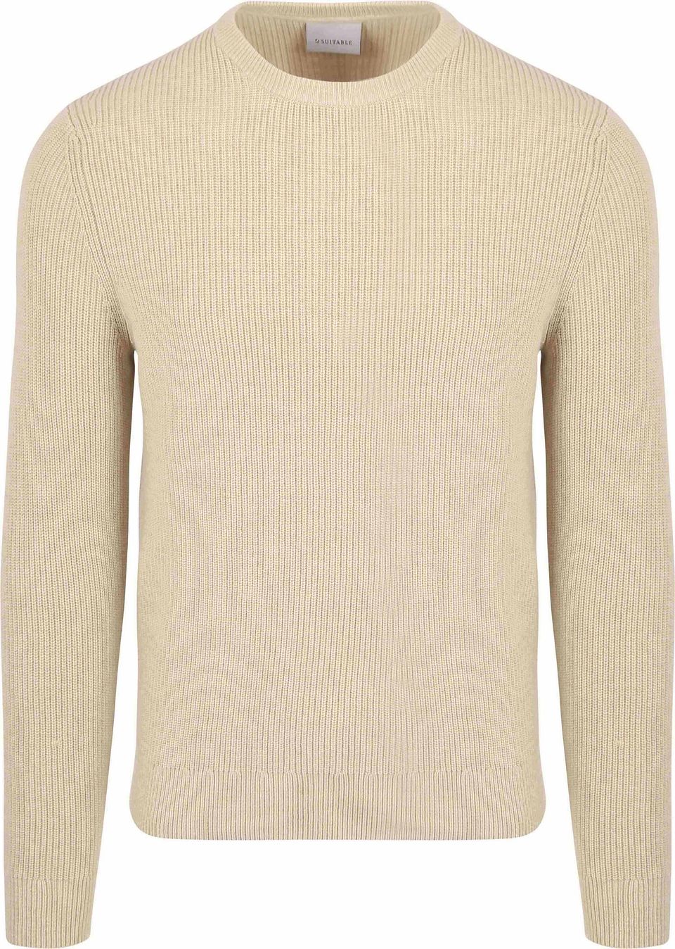 Tröja Ullblandning Ecru Beige Storlek