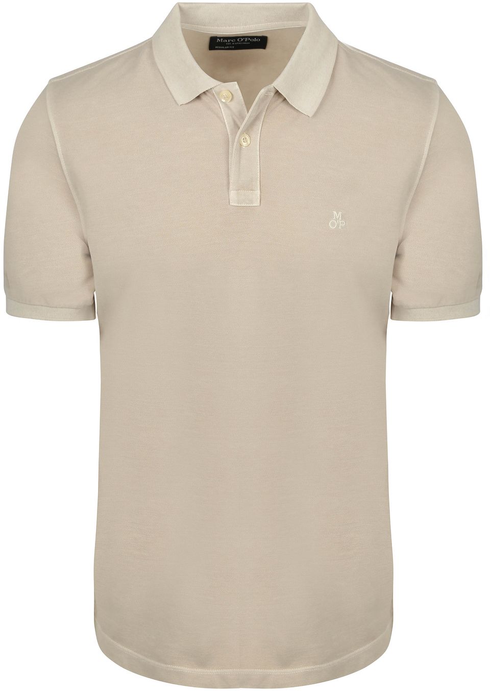 Pikétröja Piqué Oat Beige Storlek