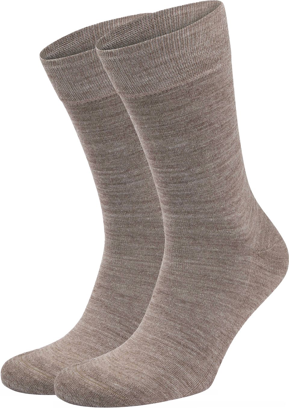 Merinostrumpor 2-pack Grå Taupe Storlek