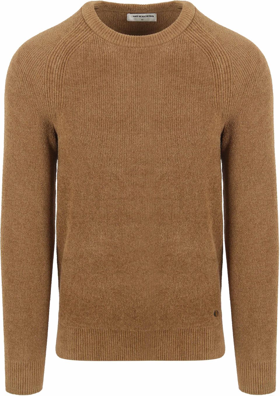 Tröja Ribstickad Khaki Storlek