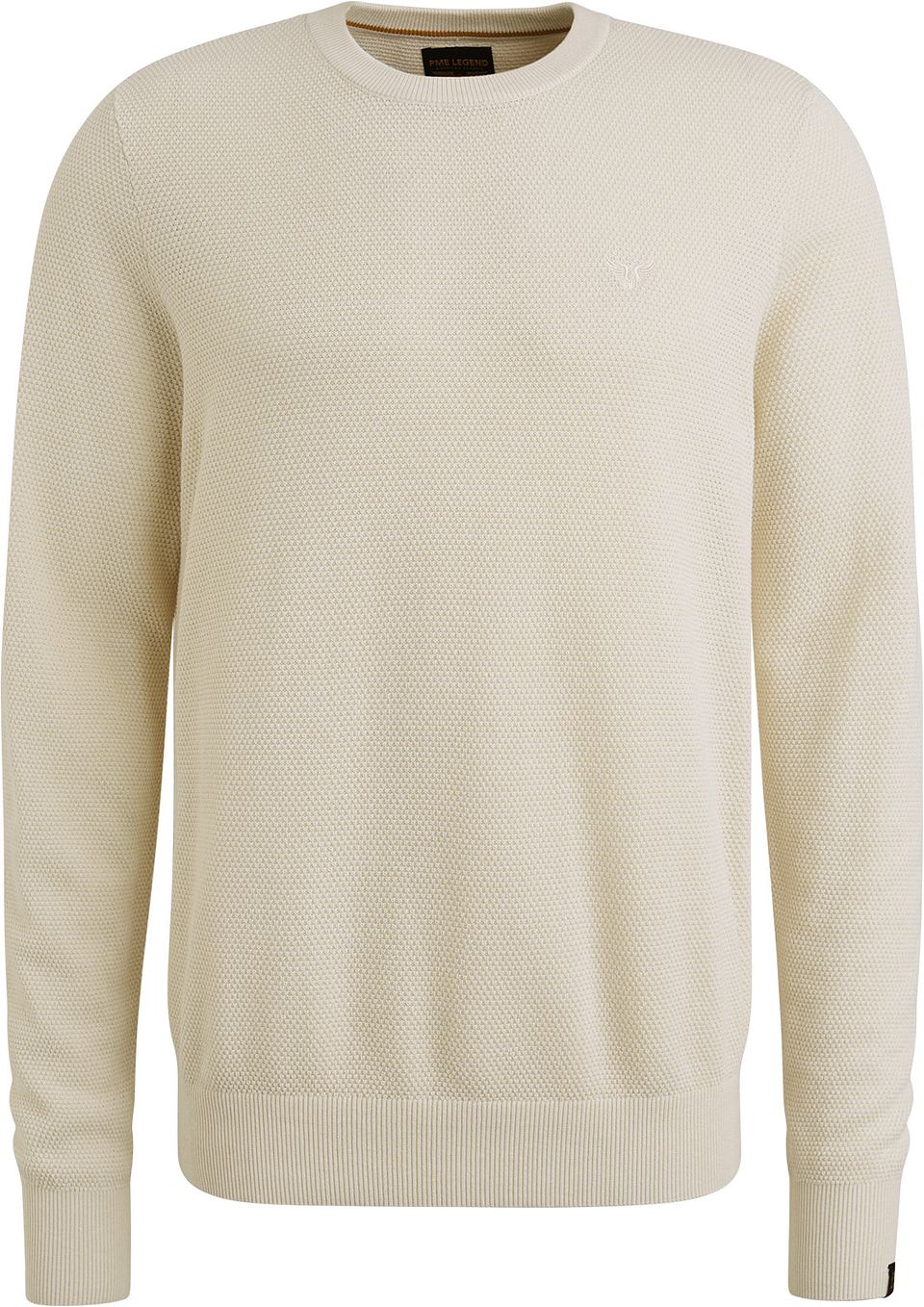 Tröja Structure Ecru Vit Off-White