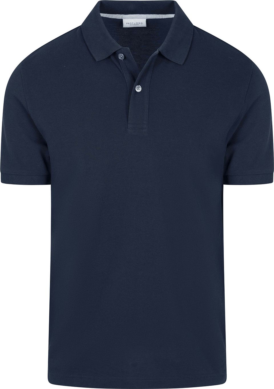 Piqué Poloshirt Marinblå Blå Mörkblå Storlek