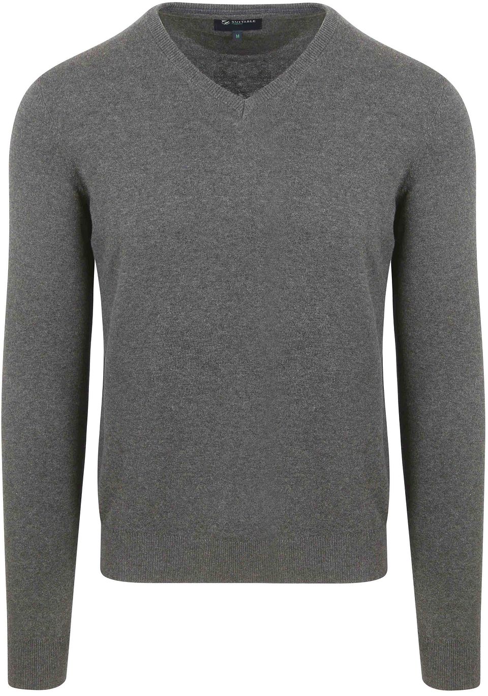 Respekt Vinir Pullover Melange Antracit Grå Storlek