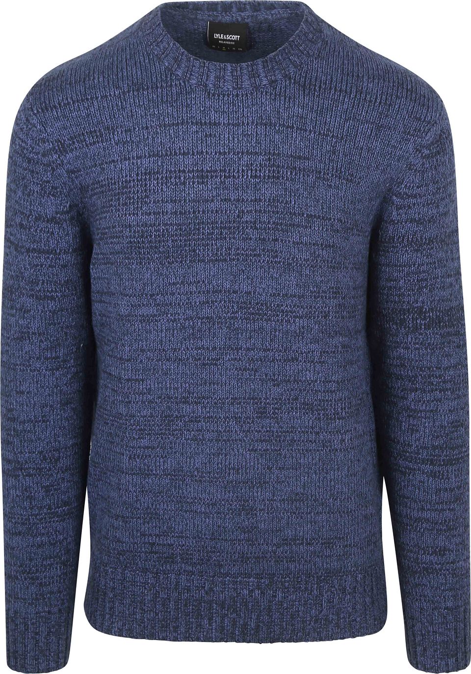 Lyle & Scott Tröja Melerad Blå Mörkblå Storlek