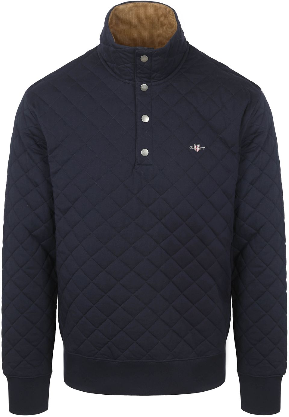 Vadderad Mocka Pullover