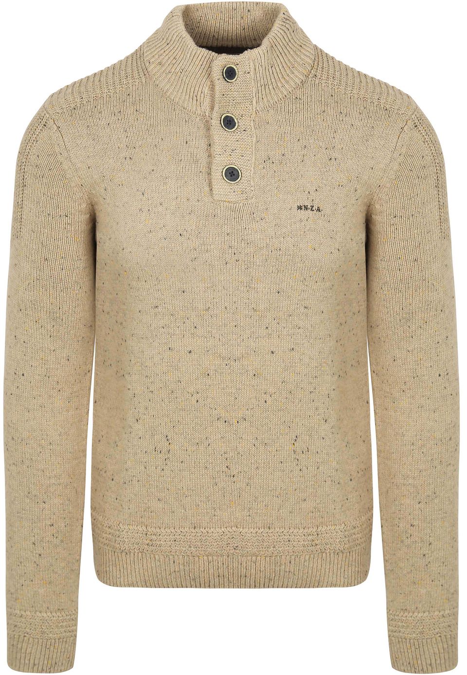 NZA Tröja Mocker Conor Melange Varm Beige Storlek