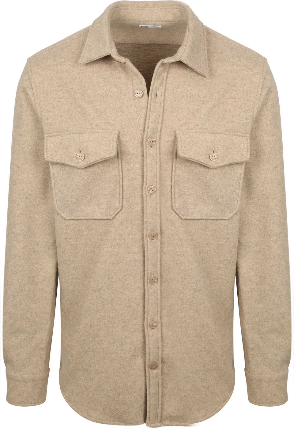 Överskjorta Beige Storlek